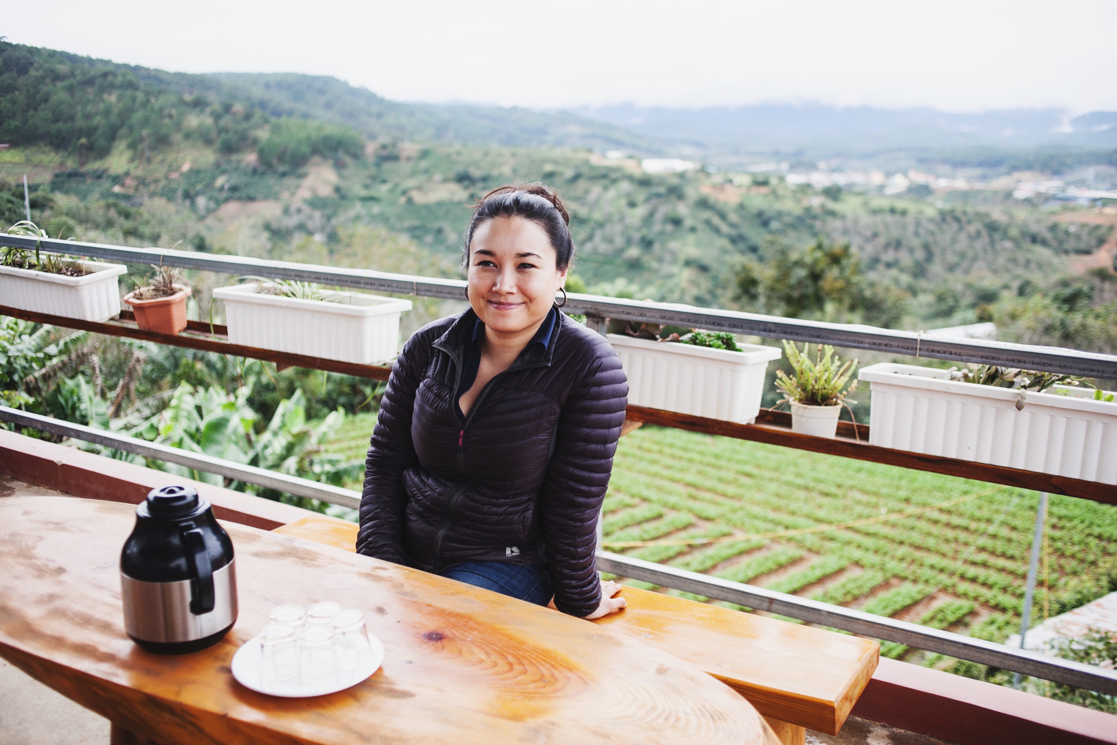 Copper Cow Coffee founder Debbie Wei Mullin