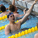 Swimmer in pool