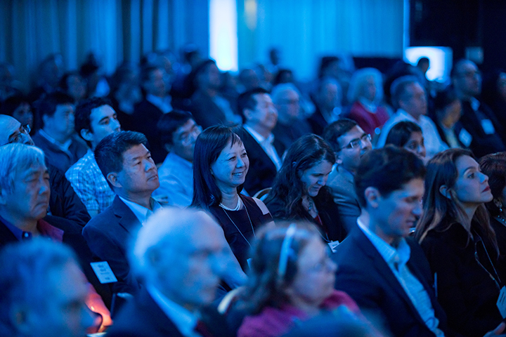 Audience at MIT Better World (San Diego)