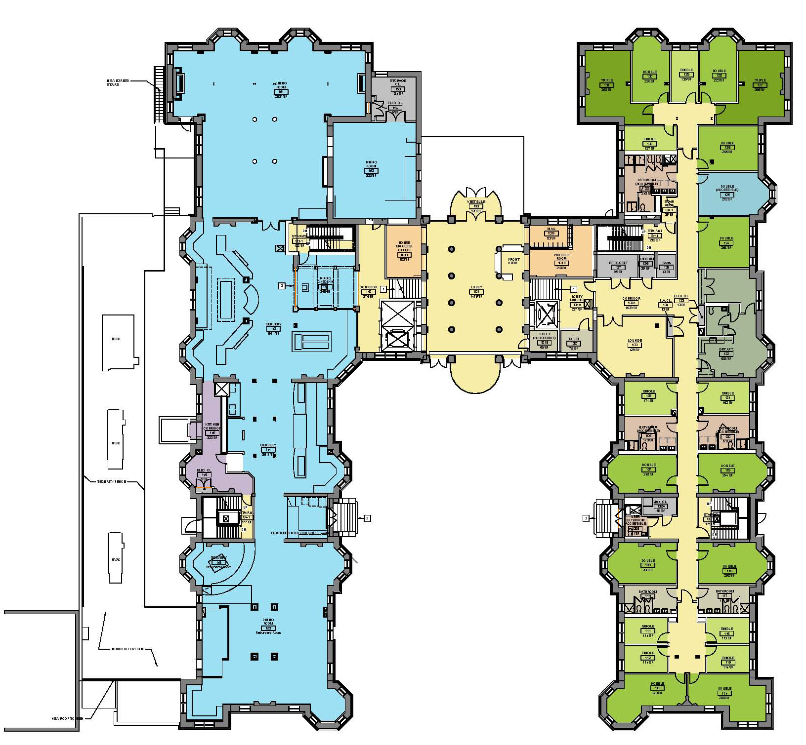 W1 First Floor Plan